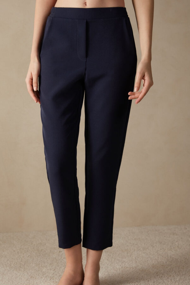 Intimissimi Trousers with Pockets Blå | EDKHC27480